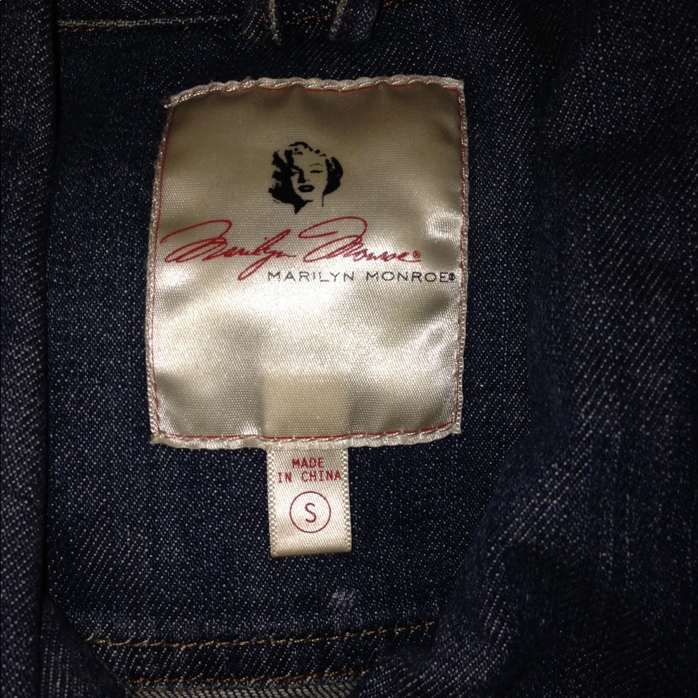 Marilyn Monroe line: denim vest